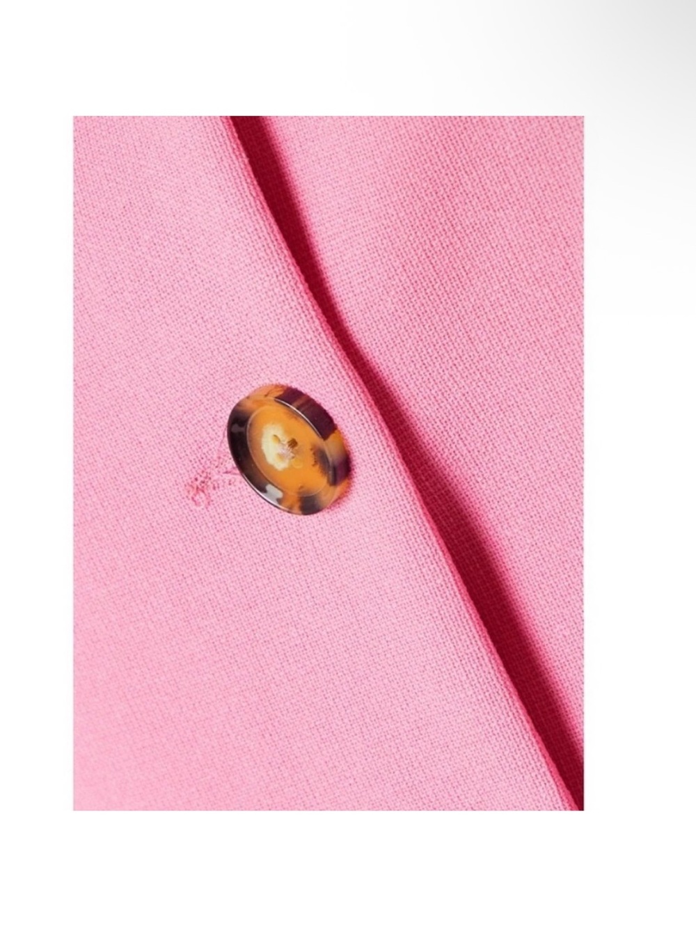 Veronica Beard Ria Woven Pink Blazer Jacket Size 0 - Picture 3 of 13